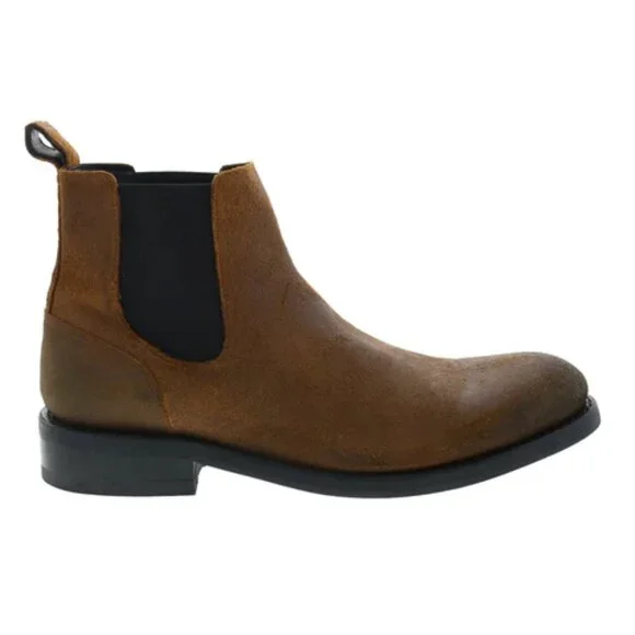 Frye Men's Bowery Chelsea Boot - Classic Goodyear Welted Leather Boot